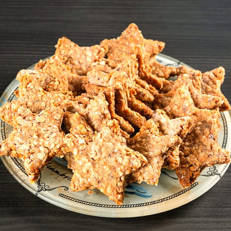Biscuiți cu ovăz și zahăr de mesteacăn